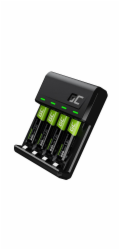 Nabíječka Green Cell GC VitalCharger a 4x AAA / HR03 800mAh dobíjecí baterie
