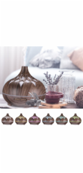 SIXTOL Aroma difuzer Palm šedé dřevo 500ml SIXTOL