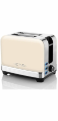 Toster Eta ETA ETA916690040 STORIO Toaster, Power 930 W, 2 slots, Stainless steel, Beige