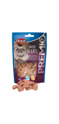 Trixie pamlsky pro kočky Premio Ducky Hearts 50 g