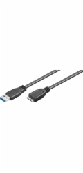 USB 3.2 Gen 1 Kabel, USB-A Stecker > Micro-USB Stecker (Typ B)