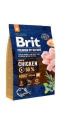Brit Premium By Nature Adult M Medium 3kg