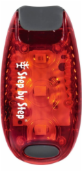 Krok za krokem Červená LED lampa