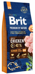 Brit Premium By Nature Senior S+M Small + Medium 3kg