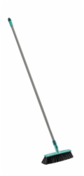 Leifheit Allround Xtra Clean koště 30 cm černo-tyrkysové