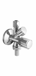 Schell Schell Comfort Kombinovaný rohový ventil comfort 1/2  chrom s bsz Chrome - 035510699