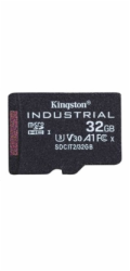 Kingston MicroSDHC karta 32GB Industrial C10 A1 pSLC Card Single Pack