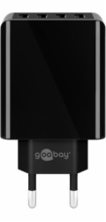 Goobay Nabíječka se 4 porty USB (30W) černá (černá)