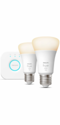 Philips Hue White startovací sada E27, LED žárovka
