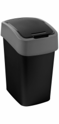 Odpadkový koš Curver CURVER ODPADKOVÝ KOŠ FLIP BIN 10L /ČERNÁ CRV229418