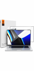 Spigen TEPLENÉ SKLO SPIGEN GLASS FC MACBOOK PRO 14 2021 ČERNÉ