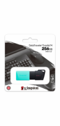 Kingston Flash Disk 256GB USB3.2 Gen 1 DataTraveler Exodia M (Black + Teal) 100001790948