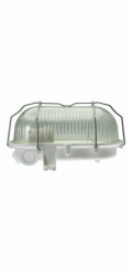 Lampa Pawbol OWAL60 D.3166, 60W, E27, IP44, bílá