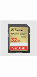 SanDisk SDHC karta 32GB Extreme (100 MB/s Class 10, UHS-I U3 V30)