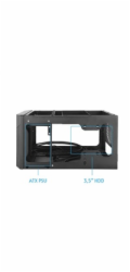 CHIEFTEC skříň Pro Cube Mini CN-01B-OP, ITX, Black, bez zdroje