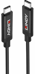 Lindy USB 3.2 Gen 2 Aktivní kabel, USB-C samec > USB-C samec (černý, 3 metry, PD, nabíjení až 60 wattů)