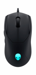 Dell Alienware AW320M/Herní/Optická/Pro praváky/19 000 DPI/Drátová USB/Černá