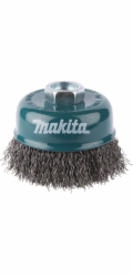 Brusný drátěný kartáč s vlnitým drátem - vnitřní závit M14 75mm/0,3mm D-24094