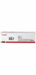 Canon TONER 067 žlutá pro i-SENSYS LBP631Cw, LBP633Cdwa, MF651Cw, MF655Cdw, MF657Cdw (1250 str.)