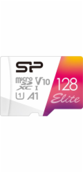 Silicon Power Elite MicroSDXC karta 128 GB Class 10 UHS-I/U1 A1 V10 (SP128GBSTXBV1V20SP)