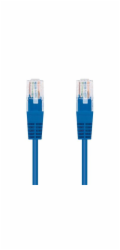 C-TECH kabel patchcord Cat5e, UTP, modrý, 0,25m