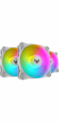 ASUS ventilátor TUF GAMING TF120 ARGB 3IN1 WHITE, 3x120mm PC case fan