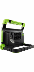 REV LED Battery Work Light  Spot Green 50W with Stand