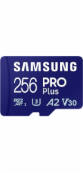 Samsung micro SDXC karta 256GB PRO Plus + SD adaptér