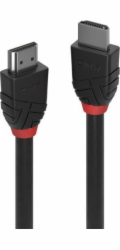 Lindy 1m 8K60Hz HDMI kabel Black Line samec na 36771 - Kabel - Digital/Display/Video