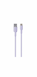 Puro USB-A – USB-C kabel USB 1,5 m fialový (PUR679)