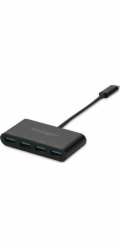 Kensington CH1200 USB-C 4portový hub (černý)