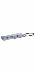 i-Tec C31FLAT2PDPRO i-tec USB-C Metal Ergonomic 4K 3x Display Docking Station, PD 100W