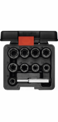 GEDORE red Spiral Flute  Extractors 1/2"  10-piece