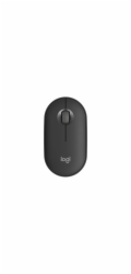 Logitech Pebble Mouse 2 M350s/Cestovní/Optická/4 000 DPI/Bezdrátová Bluetooth/Grafitová