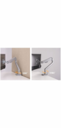 Držák monitoru Brateck LDT62-C012 stolní pro 1 monitor, černý