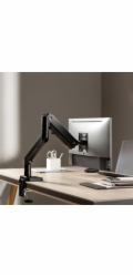 Držák monitoru Brateck LDT60-C012 HEAVY DUTY stolní pro 1 monitor, černý