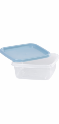 Dóza na potraviny 600 ml čtverec Lunchbox set 4 ks