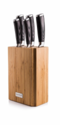 Sada nožů G21 Gourmet Stone 5 ks + bambusový blok