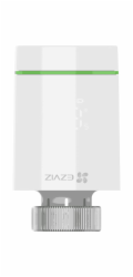 EZVIZ chytrá termostatická hlavice T55/ 55 mm x 95 mm/ 2x 1,5V AA baterie/ 3.0 V DC/ Zigbee/ bílá