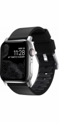 Nomad Nomad Active Strap Pro Black, stříbrný - AW 44/42 mm