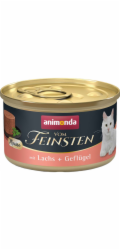ANIMONDA Vom Feinsten Mousse Losos and Drůbež - mokré krmivo pro kočky - 85 g