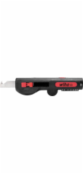 Wiha Abisolier-Multitool, für Rundkabel, Abisolier-/ Abmantelungswerkzeug (schwarz/rot, bis 6mm˛)