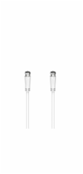 Hama SAT-Anschlusskabel 1,5m F-Stecker/F-St. weiß 90dB 205063