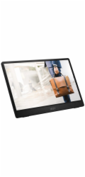 MSI přenosný ultra tenký monitor PRO MP161 E2, 15,6" IPS/1920 x 1080 FHD/60Hz/4ms/2xUSB-C/HDMI/šedá