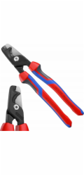 Knipex Nůžky na kabely StepCut XL 95 12 225 (červenomodré, délka 225 mm)