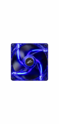 EVOLVEO 12L1BL ventilátor 120mm, 4 LED modrý, 3pin