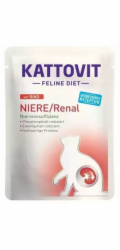 KATTOVIT Feline Diet Niere/Renal - mokré krmivo pro kočky - 12 x 85g