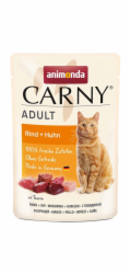 ANIMONDA Carny Adult Hovězí a kuřecí - mokré krmivo pro kočky - 85g