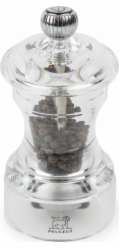 Peugeot Bistro Pepper Mill  10cm Acryl Transparent