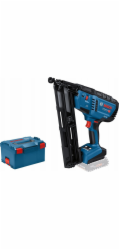 Bosch Powertools Akumulátorová hřebíkovačka na dřevo GNH 18V-64 MD Professional (bez baterie), 18 V (modrá/černá, bez baterie a nabíječky, v L-BOXX)